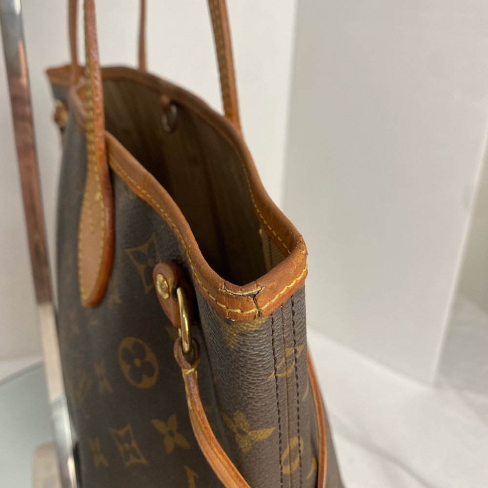 💯 Louis Vuitton MONOGRAM PM NEVERFULL TOTE SHOULDER BAG - Picture 6 of 16